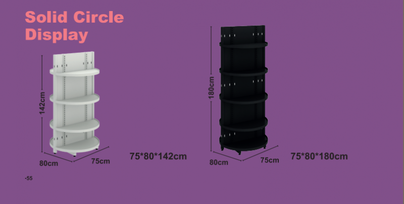 Exhibición de círculo sólido
