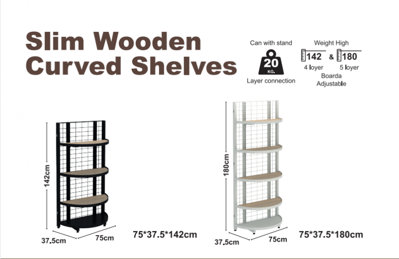 Lámparas de madera curvadas